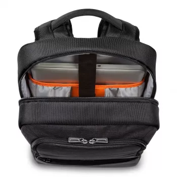 Rucksack TARGUS CitySmart Essential für Laptops bis 15,6 Zoll, Polyurethan, grau/schwarz, 750 g