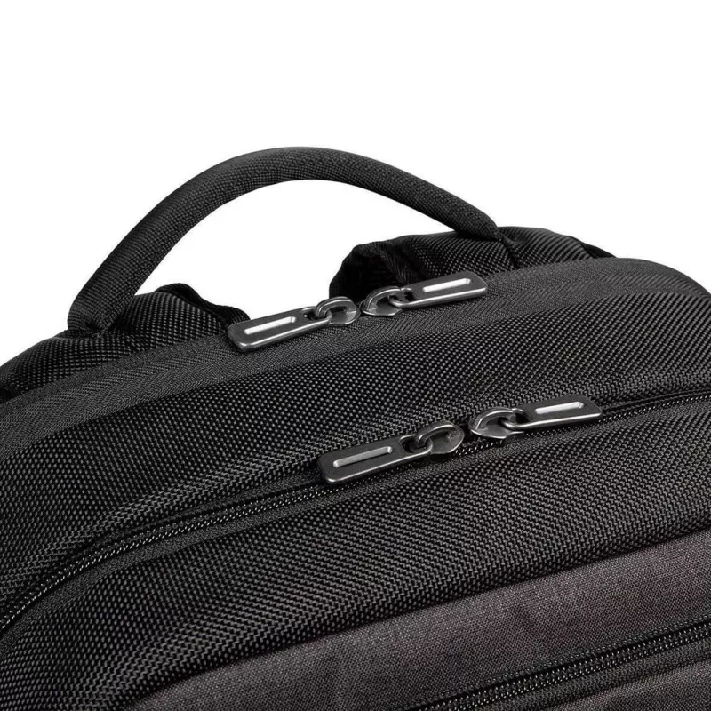 Targus CitySmart Rucksack Lässiger Rucksack Schwarz, Grau, Kunstleder, Polyurethan (PU)