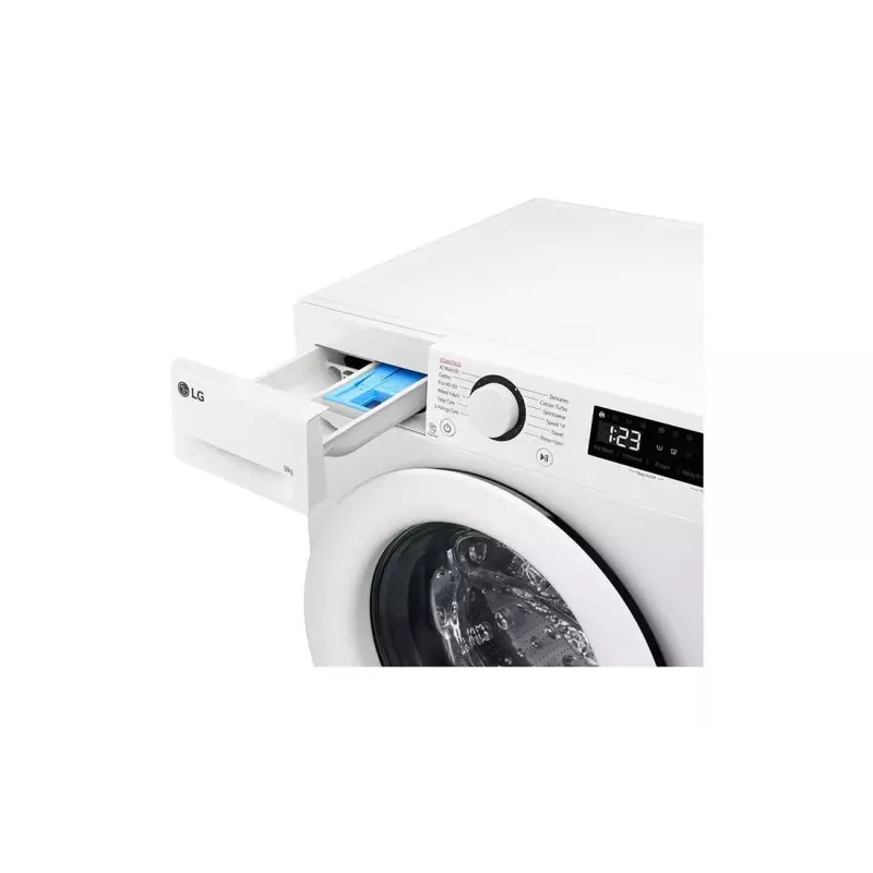 Frontlader-Waschmaschine LG F4WR509SWW 9 kg, 1400 U/min, Energieklasse A, weiß