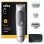 Braun Series 5 Körperhaartrimmer/Rasierer, hellgrau
