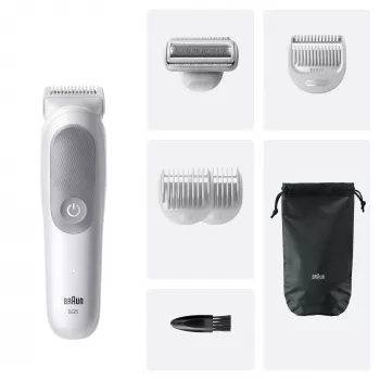 Braun Series 5 Körperhaartrimmer/Rasierer, hellgrau