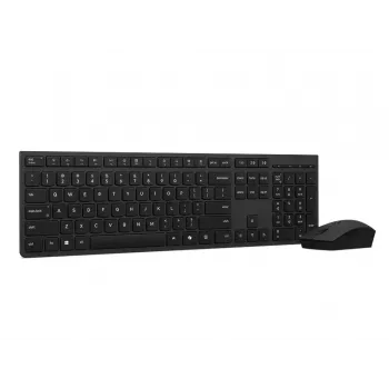 Lenovo 4X31R64357 Tastatur Maus inklusive Office RF Wireless + Bluetooth QWERTY Nordisch Grau
