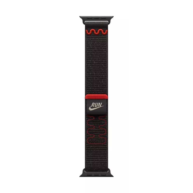 Band Apple 42mm Midnight Schwarz Nike Sport Loop Schwarz