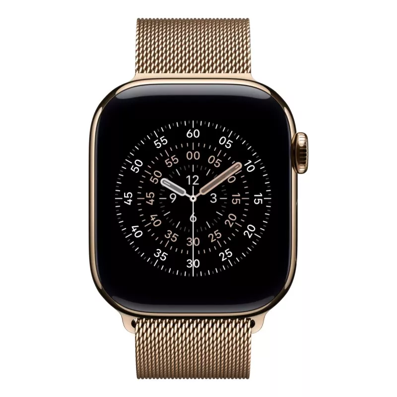 APPLE 42 mm Goldenes Milanese-Armband