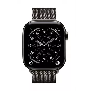 Armband Apple MGJ14ZM/A Smartwatch Schieferfarbe Edelstahl 42 mm
