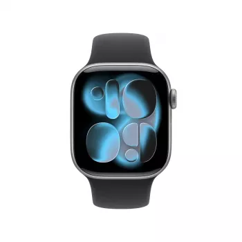 Smartwatch Apple Watch Series 11 GPS + Cellular 42mm Space Grey Aluminium Case Black Sport Band M/L