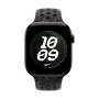 Band Apple 46mm Midnight Schwarz Nike Sport Band M/L Schwarz