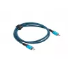 USB-C-Kabel LANBERG CA-CMCM-44CU-0005-BK 0,5 m — USB4 Gen 2x2, 40 Gbit/s, 240 W, schwarz