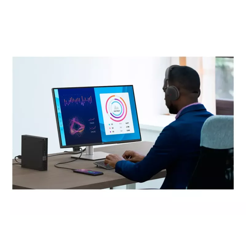 68,58 cm Monitor Dell P2725D IPS QHD 2560x1440 100Hz 8ms 350 cd/m² HDMI, 60 Monate Garantie