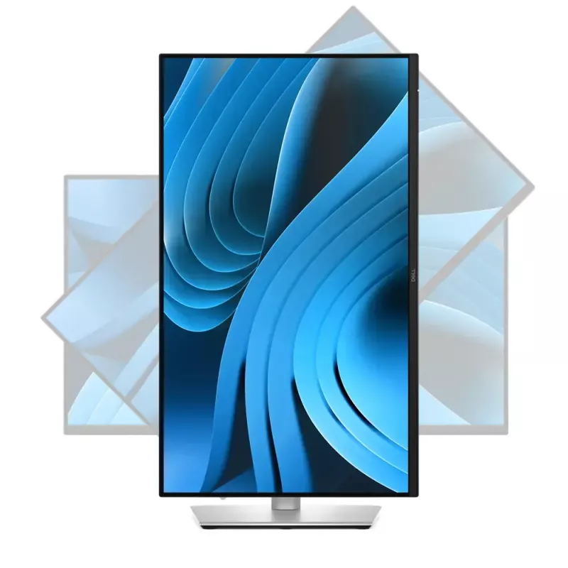 DELL Pro Plus P2725DE Computer-Monitor 27 Zoll 2560 x 1440 Quad HD Schwarz Silber