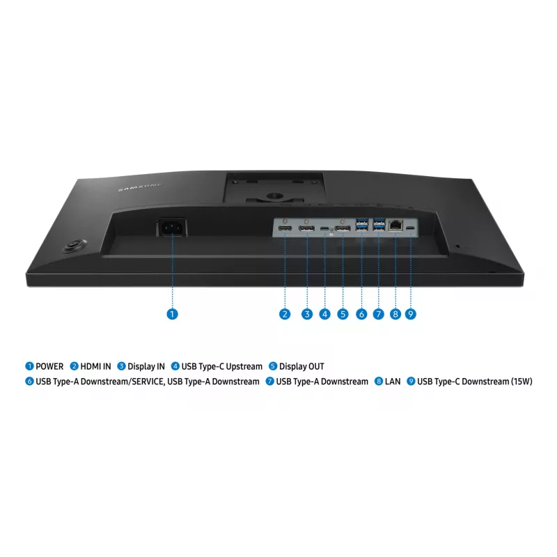 Samsung S24F434UAU Computer-Monitor 61 cm (24 Zoll) 1920 x 1080 Pixel Full HD LCD Schwarz
