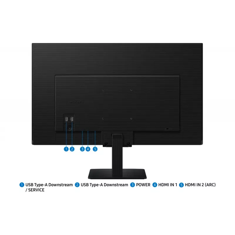 Samsung M5 M50F Computer Monitor 68,6 cm (27 Zoll) 1920 x 1080 Pixel Full HD LCD Schwarz