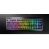 Kabelgebundene Full-Size-Gaming-Tastatur Genesis Rhod 530, USB, QWERTY US, Membran, RGB-Beleuchtung, 114 Tasten, 1,8 m Kabel, Schwarz