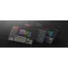 Kabelgebundene Full-Size-Gaming-Tastatur Genesis Rhod 530, USB, QWERTY US, Membran, RGB-Beleuchtung, 114 Tasten, 1,8 m Kabel, Schwarz