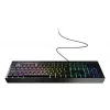 Kabelgebundene Full-Size-Gaming-Tastatur Genesis Rhod 530, USB, QWERTY US, Membran, RGB-Beleuchtung, 114 Tasten, 1,8 m Kabel, Schwarz