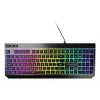 Kabelgebundene Full-Size-Gaming-Tastatur Genesis Rhod 530, USB, QWERTY US, Membran, RGB-Beleuchtung, 114 Tasten, 1,8 m Kabel, Schwarz