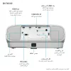 Epson EH-TW7100 Standard-Wurfprojektor 3000 ANSI Lumen 3LCD UHD 4K (3840x2160) 3D Weiß