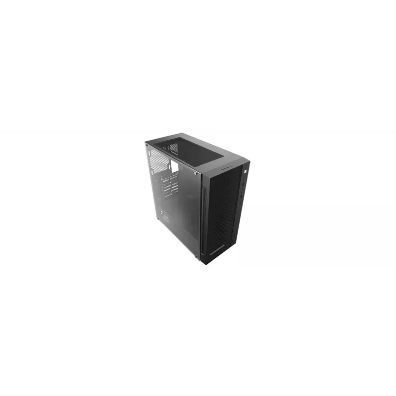 PC-Gehäuse DeepCool Matrexx 55 Mesh Midi Tower Schwarz — ATX, gehärtetes Glas, unterstützt 120/140 mm Lüfter
