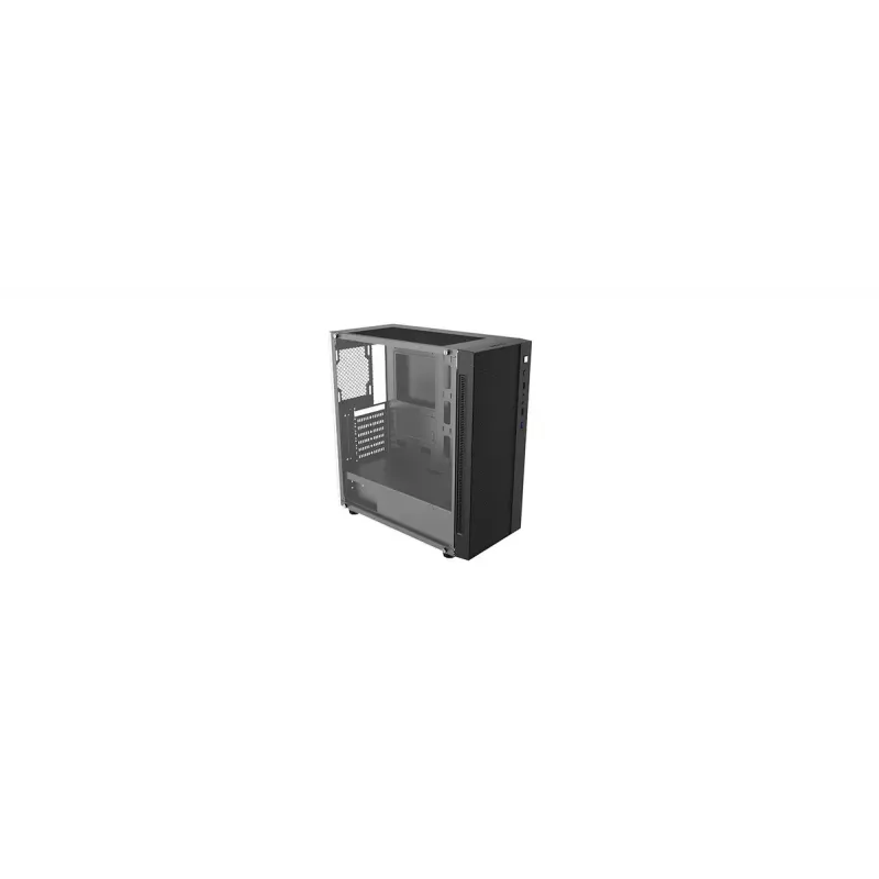 PC-Gehäuse DeepCool Matrexx 55 Mesh Midi Tower Schwarz — ATX, gehärtetes Glas, unterstützt 120/140 mm Lüfter