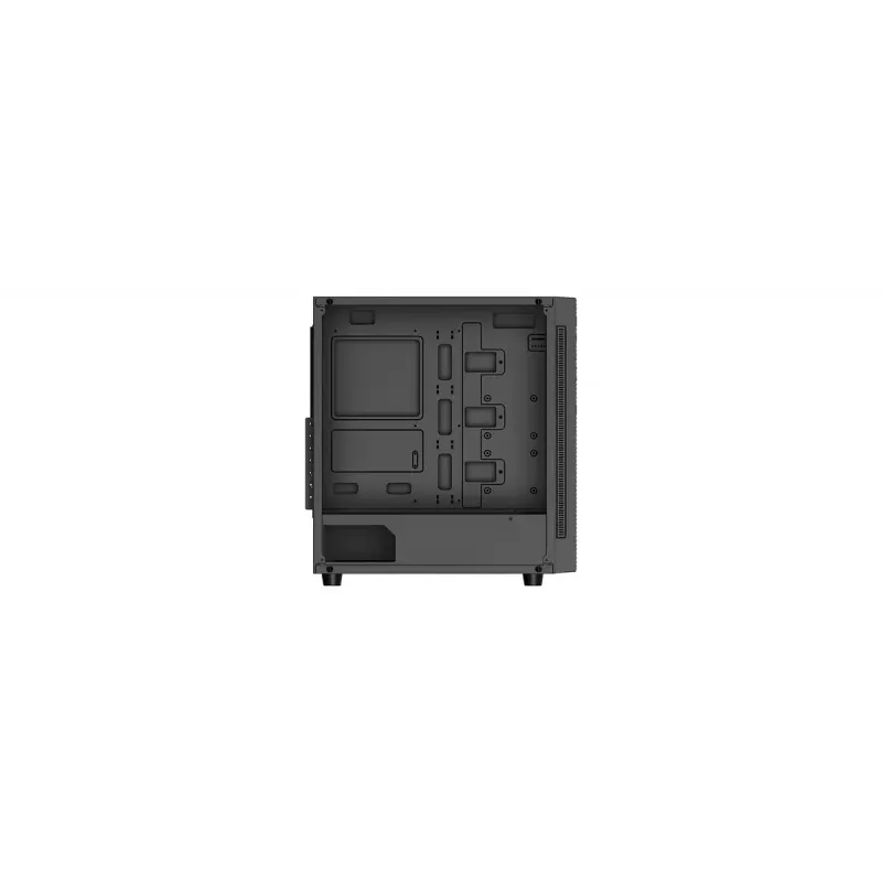 PC-Gehäuse DeepCool Matrexx 55 Mesh Midi Tower Schwarz — ATX, gehärtetes Glas, unterstützt 120/140 mm Lüfter