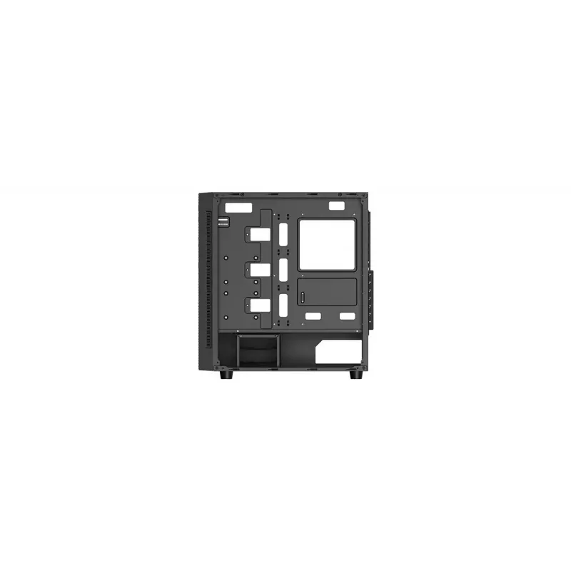 PC-Gehäuse DeepCool Matrexx 55 Mesh Midi Tower Schwarz — ATX, gehärtetes Glas, unterstützt 120/140 mm Lüfter
