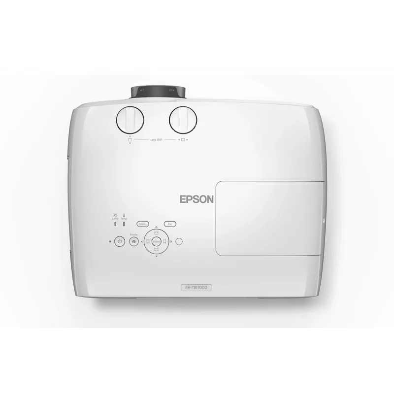 Epson EH-TW7000 Standard-Entfernungsprojektor 3000 ANSI Lumen 3LCD UHD 4K (3840x2160) 3D Weiß
