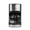 Filterkaffeemaschine Adler AD 4407, 550 W, 0,7 L Kanne, silber/schwarz, halbautomatisch