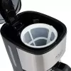 Filterkaffeemaschine Adler AD 4407, 550 W, 0,7 L Kanne, silber/schwarz, halbautomatisch