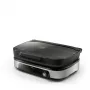Elektrische Grillplatte Philips HD6212/90 2400 W, 2-Zonen-Freistehender Grill, 1250 cm² Aluminiumoberfläche, max. 220 °C
