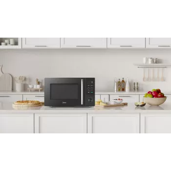 Mikrowelle Midea MMO-AM25VB(BK) freistehend 25 L 900 W schwarz