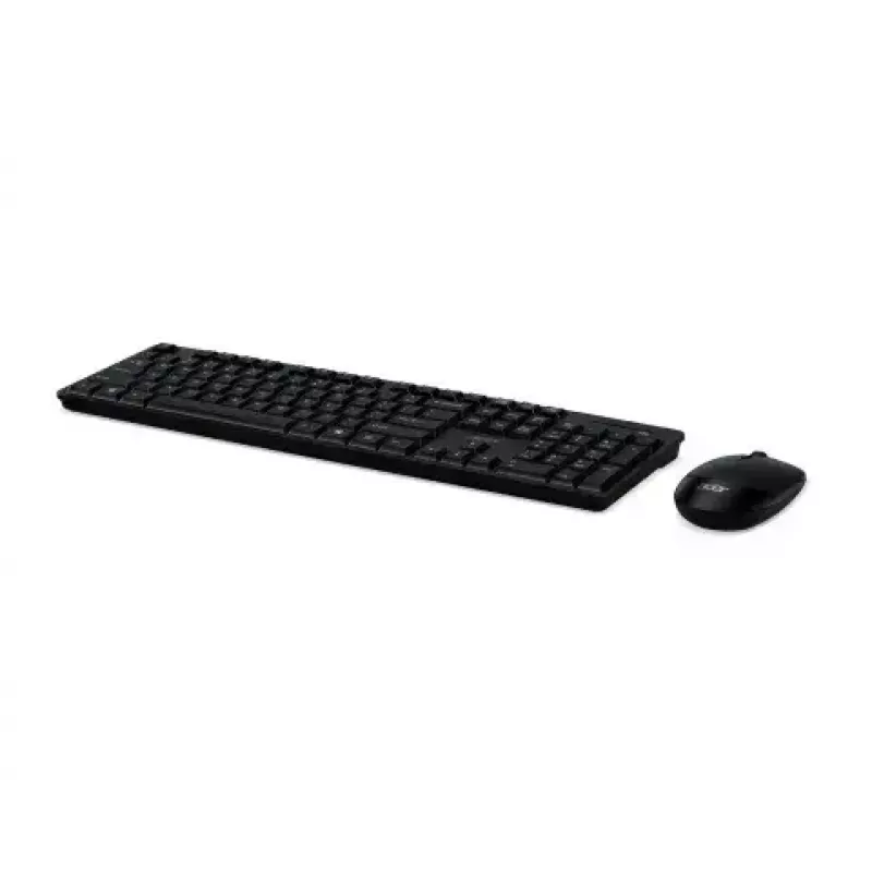 Acer GP.ACC11.03M Tastatur mit Maus, Home Office, USB, Schwarz, Grau