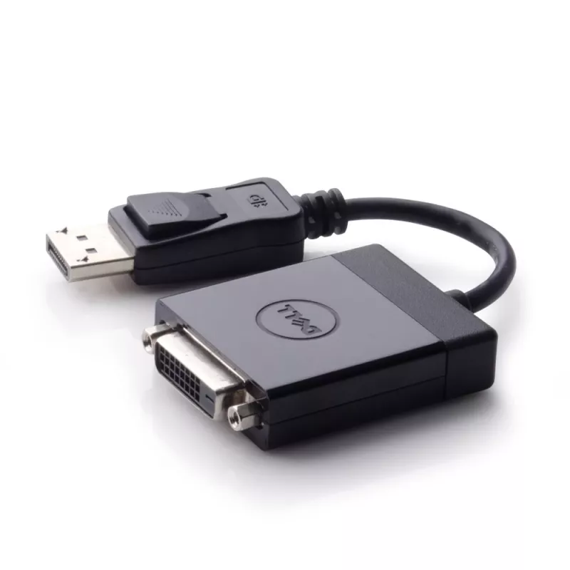 DELL 470-ABEO Videokabel-Adapter DisplayPort DVI Schwarz