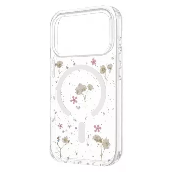 Rückabdeckung FIXED MagBloom für Apple iPhone 17 Pro — TPU, Blush Plum