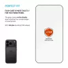 Displayschutzfolie FIXED für Apple iPhone 17 Pro — gehärtetes Glas, schwarz, Armor-Design, Anti-Staub-Applikator, AR-Schicht