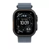 APPLE 49mm Anchor blue Ocean Band – Schwarze Titanoberfläche