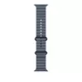 APPLE 49mm Anchor blue Ocean Band – Schwarze Titanoberfläche