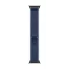 APPLE 49 mm Blue/Bright Blue Trail Loop – S/M – Schwarz Titanium Finish