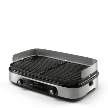 Elektrische Grillplatte Philips HD6222/90 2400 W Schwarz Edelstahl
