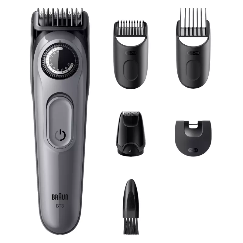 Braun BeardTrimmer 3 80789789 Bartschneider AC/Batterie 20 2 cm Schwarz