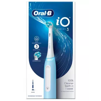 Oral-B IOSERIES3ICE elektrische Zahnbürste für Erwachsene Rotierend-oszillierende Zahnbürste Blau