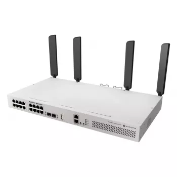 Netzwerk-Switch MikroTik CRS418-8P-8G-2S+5axQ2axQ-RM — L2/L3, 17× Gigabit RJ-45, 2× SFP+, PoE (802.3af/at), 1U Rack
