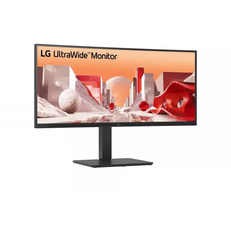 Monitor LG 34BA75QE-B 34 Zoll Wide Quad HD (3440 x 1440) IPS Curved, 5 ms, USB-C, VESA, Lautsprecher