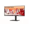 Monitor LG 34BA75QE-B 34 Zoll Wide Quad HD (3440 x 1440) IPS Curved, 5 ms, USB-C, VESA, Lautsprecher