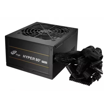 FSP HYPER 80+ PRO 450W Netzteil ATX ATX3.1 Schwarz, 450 W, 200 - 240 V, 50/60 Hz, 3 A, Aktiv, 85 W