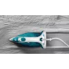 Tefal EasyGliss Plus FV5718 Bügeleisen Dampfbügeleisen Durilium-Bügelsohle 2400 W Türkis, Weiß