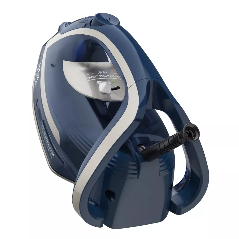 Tefal Smart Protect Plus FV6872 Dampfbügeleisen Durilium Airglide-Bügelsohle 2800 W Blau