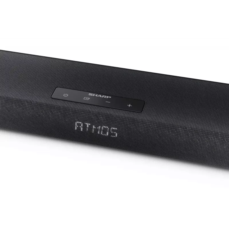 Soundbar Sharp HT-SBW320 2.1ch Ultra-schlank Dolby Atmos / DTS Virtual:X mit kabellosem Subwoofer
