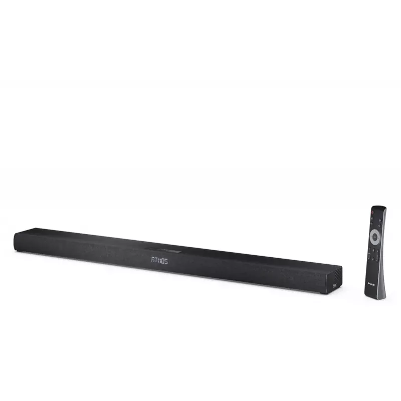 Soundbar Sharp HT-SBW320 2.1ch Ultra-schlank Dolby Atmos / DTS Virtual:X mit kabellosem Subwoofer