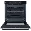 Einbau-Elektroherd INDESIT IO K58HS B — 71 L, Hydrolytische Reinigung, Konvektion, Grill, Dampf