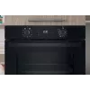 Einbau-Elektroherd INDESIT IO K58HS B — 71 L, Hydrolytische Reinigung, Konvektion, Grill, Dampf